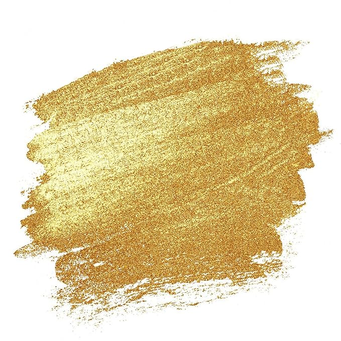 CCbeauty Metallic Gold Face Paint Stick,Glitter Face Painting Kit,Professional Body Paint,Non Toxic SFX Makeup Kit For Halloween Costume Cosplay,Full Coverage Painting Foundation With Makeup Sponge