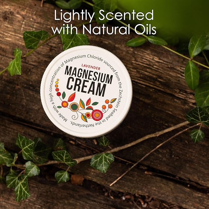 Better Shea Butter Magnesium Cream | Lavender | Relieves Leg Cramps and Muscle Tension | Night Lotion for Pregnancy, Kids and Baby | Handcrafted with Organic Ingredients