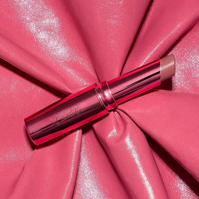 LAURA GELLER NEW YORK Jelly Balm Moisturizing Tinted Lip Balm - Kiss-n-Tell - Hydrating Vitamin E - Semi-Shine Finish (Valentine's Day Limited Edition)