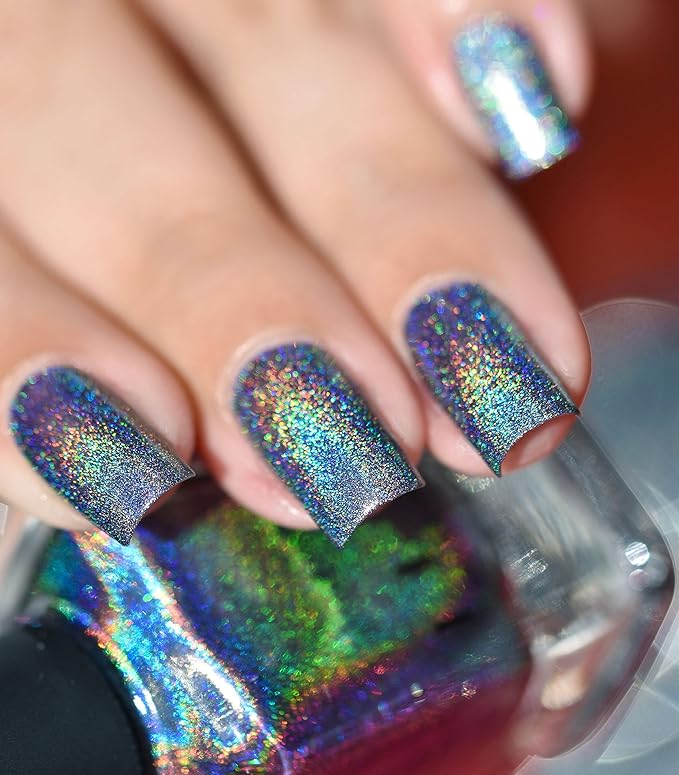 ILNP Park Place - Dusk Blue Ultra Holographic Nail Polish
