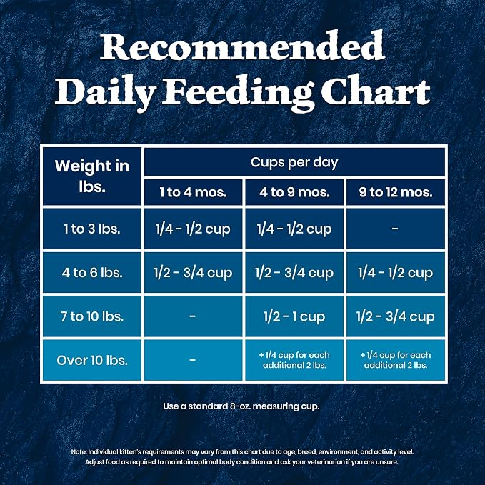 Blue Buffalo Wilderness Salmon Kitten Dry Cat Food, Grain-Free, 5 lb | High Protein, Real Salmon #1 Ingredient, DHA & ARA for Brain and Eye Development, Antioxidant-Rich LifeSource Bits