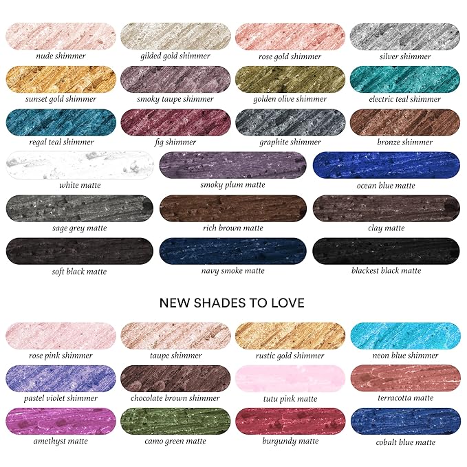 Julep When Pencil Met Gel Sharpenable Multi-Use Longwear Eyeliner Pencil - Chocolate Brown Shimmer - Transfer-Proof - High Performance Liner