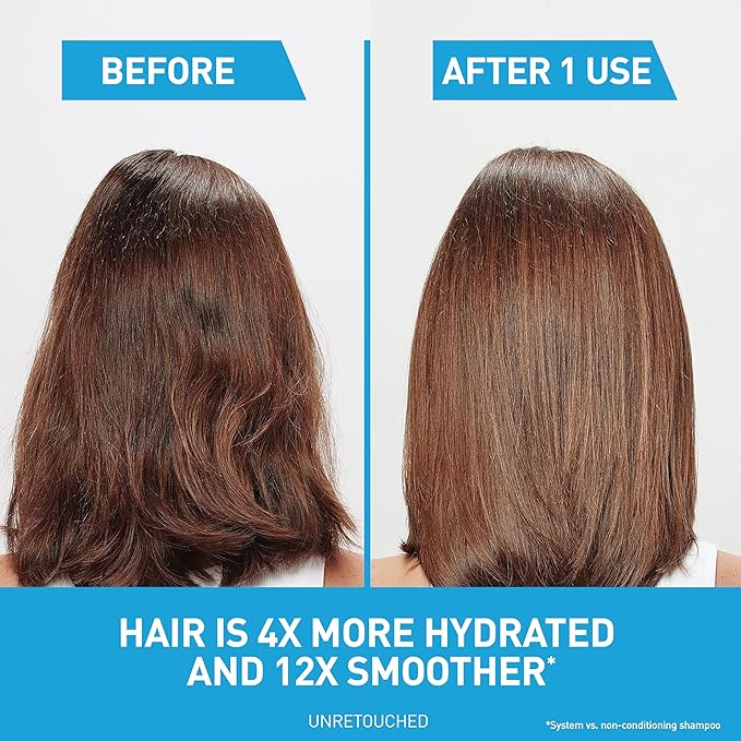 CeraVe Hydrating Anti Dandruff Shampoo and Conditioner Set, Pyrithione Zinc Dandruff Treatment With Ceramides, Hyaluronic Acid & Niacinamide, Elimanates Flakes & Reduces Itchy Scalp