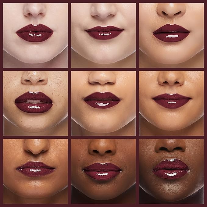 wet n wild Mega Last High-Shine Lipstick Lip Color, Infused with Seed Oils For a Nourishing High-Shine, Buildable & Blendable Creamy Color, Cruelty-Free & Vegan - Raining Rubies