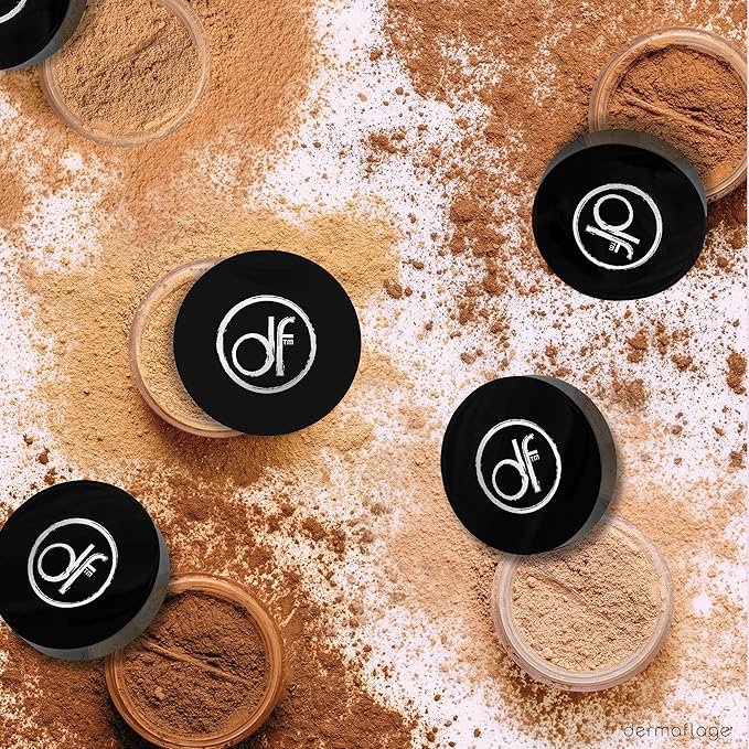 Dermaflage SPF Mineral Powder Sunscreen for Sensitive Skin, All Natural Sunscreen Powder, Broad Spectrum