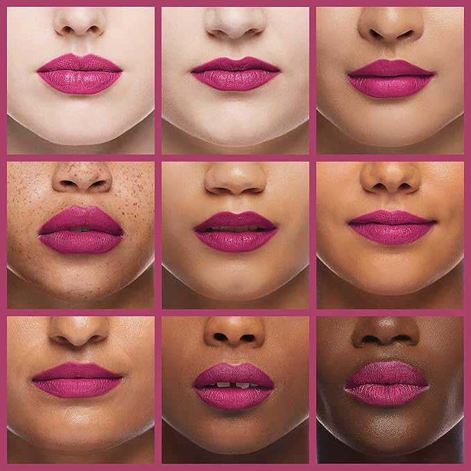 Rimmel London Stay Matte Liquid Lip Color with Full Coverage Kiss-Proof Waterproof Matte Lipstick Formula that Lasts 12 Hours - 820 Heartbeat, .21oz