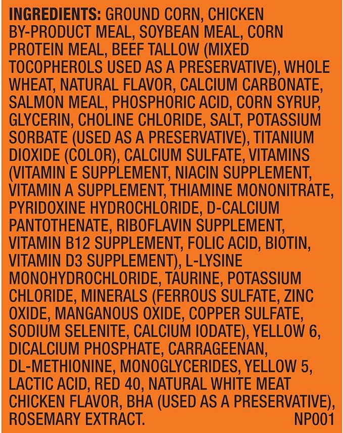 Meow Mix Tender Centers Salmon & White Meat Chicken Flavors Cat Food,3 Pound,Crunchy Outside Meaty Inside,(Pack of 8)