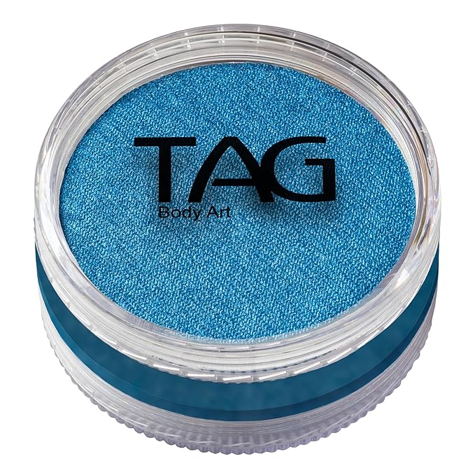 TAG Face and Body Paint - Pearl Blue 90gm