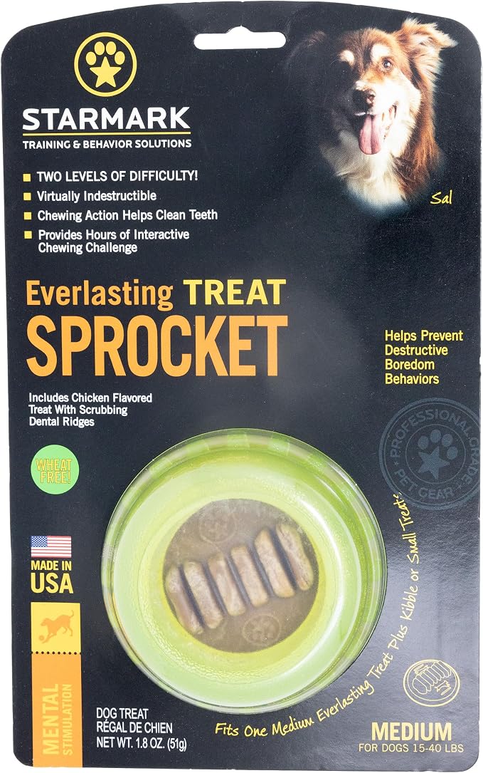 Starmark Everlasting Treats Dental Chews Medium Bacon 2ct. (6pk)