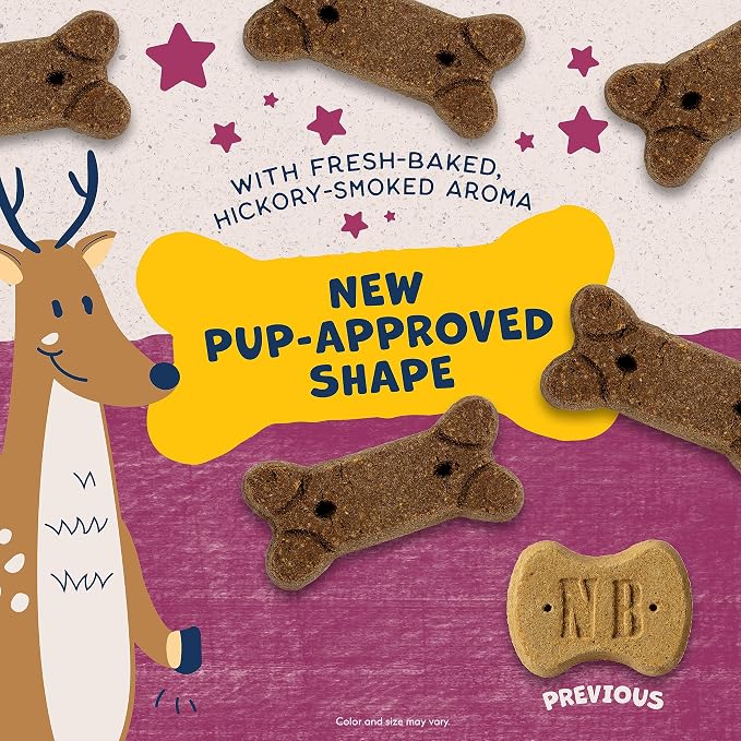 Natural Balance Rewards, Crunchy Biscuits, Venison, 14 oz | Grain-Free Dog Treats for Adult Dogs, Limited-Ingredient Recipe, Made with Real Ingredients, Great for Training