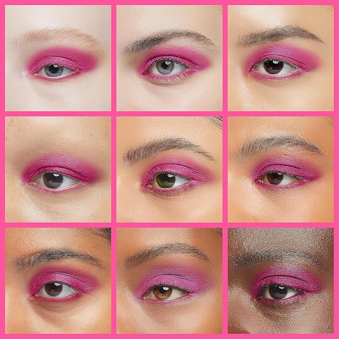 IS'MINE Single Pink Matte Eyeshadow Powder Palette High Pigment, Longwear, Intense Color Best Pink Eyeshadow