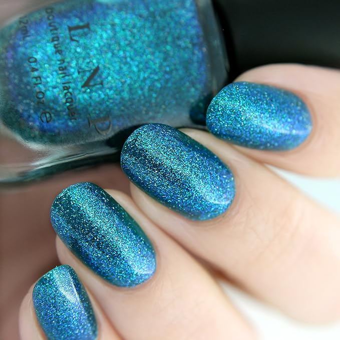 ILNP Party Favor - Vivid Teal Holographic Nail Polish