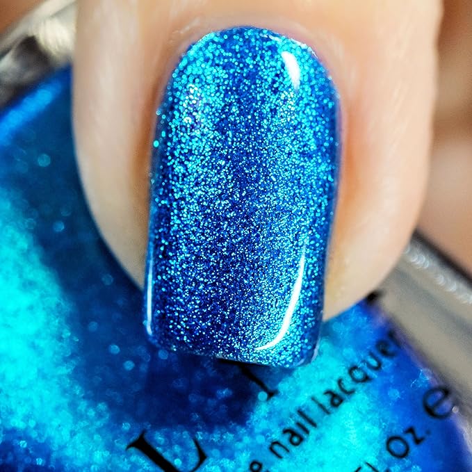 ILNP Blueprint - Electric Blue Ultra Metallic Bright Nail Polish