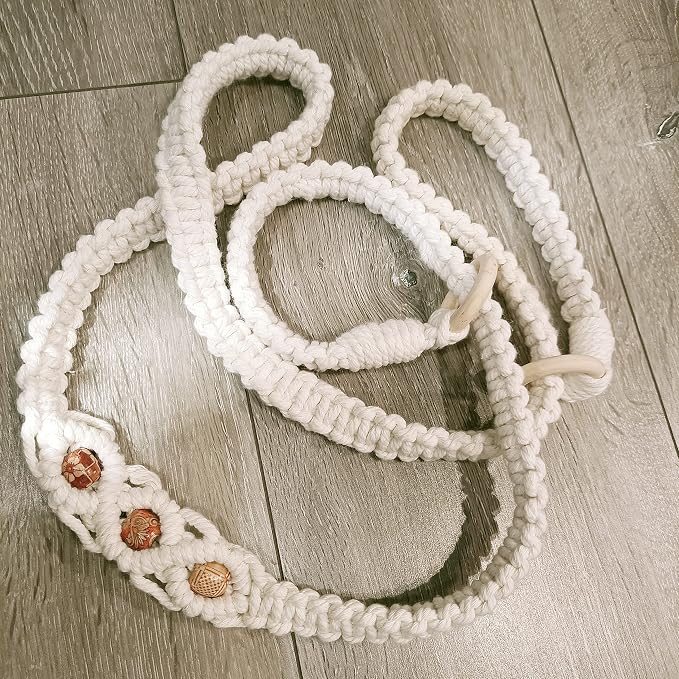 kiido Macrame Yoga Mat Carrying Strap [MAT NOT Included], Hand Woven Multi-Purpose Strap/Carrier