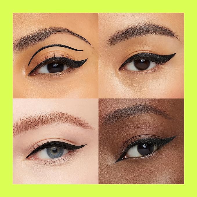 Maybelline Tattoo Studio Ink Pen Eyeliner, Waterproof & Smudge Resistant Liner, Up to 24 Hours Eye Makeup Wear, Jet Black, 1 Count