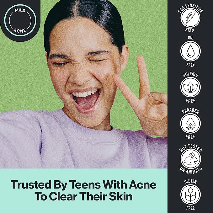 Oxy Sensitive Skin Acne Cream Cleanser (Pack of 2)