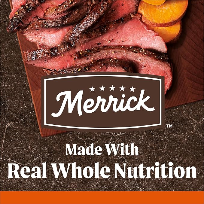 Merrick Premium Grain Free Dry Adult Dog Food, 22 lb Bag