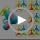 Flying Cat Toys, Interactive Cat Fetch Toy with 1 Light Up Spinning Tops, and 5 Flying Propellers, Flying dis Toy for Hunting Chasing Indoor/Outdoor