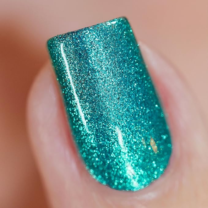 ILNP Funhouse - Carribean Green Ultra Metallic Bright Nail Polish