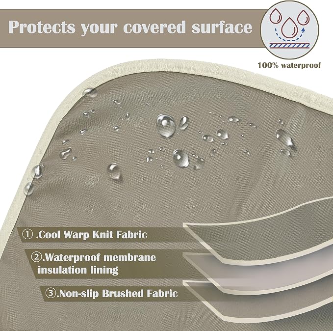 Kritter Planet Waterproof Cooling Dog Blanket, Summer Furniture Protector | 50 x 60 Inch Reversible Mat for Sofa, Bed & Car Seat, Lightweight, Washable & Comfort, Indoor & Outdoor Use for Dogs & Cats