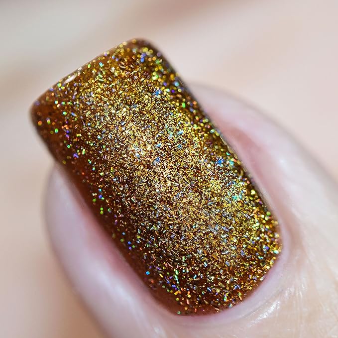 ILNP Sparks May Fly - Ethereal Dijon Yellow Holographic Nail Polish